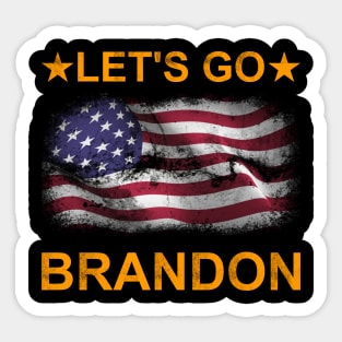 let's go brandon Sticker